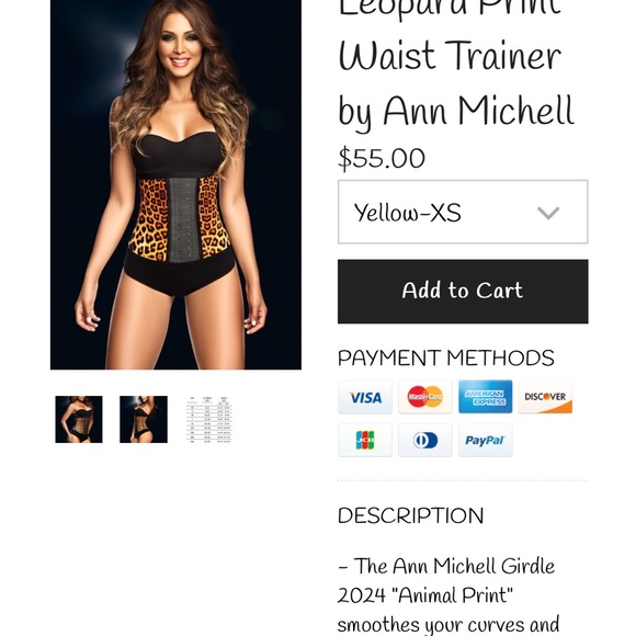 Waist trainer corset. M size. Measures 26 inches in the waist. Barely worn. - Picture 7 of 8
